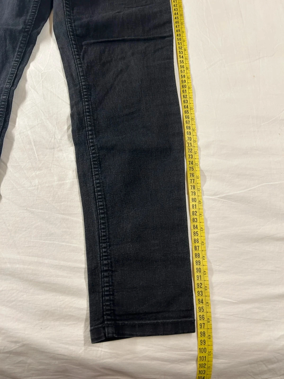 Straight cut black jeans tex – photo 4